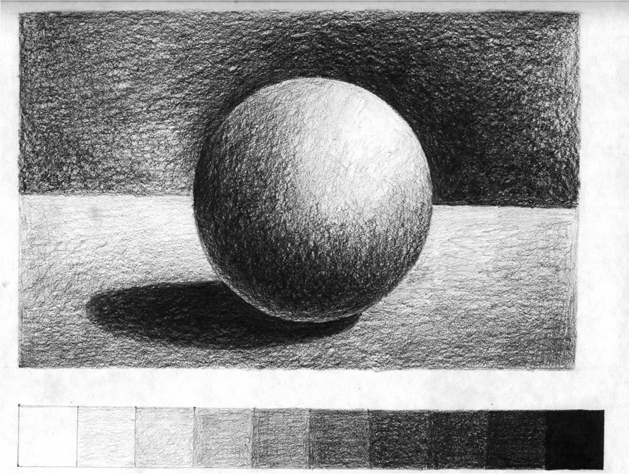 3 spheres and Shading