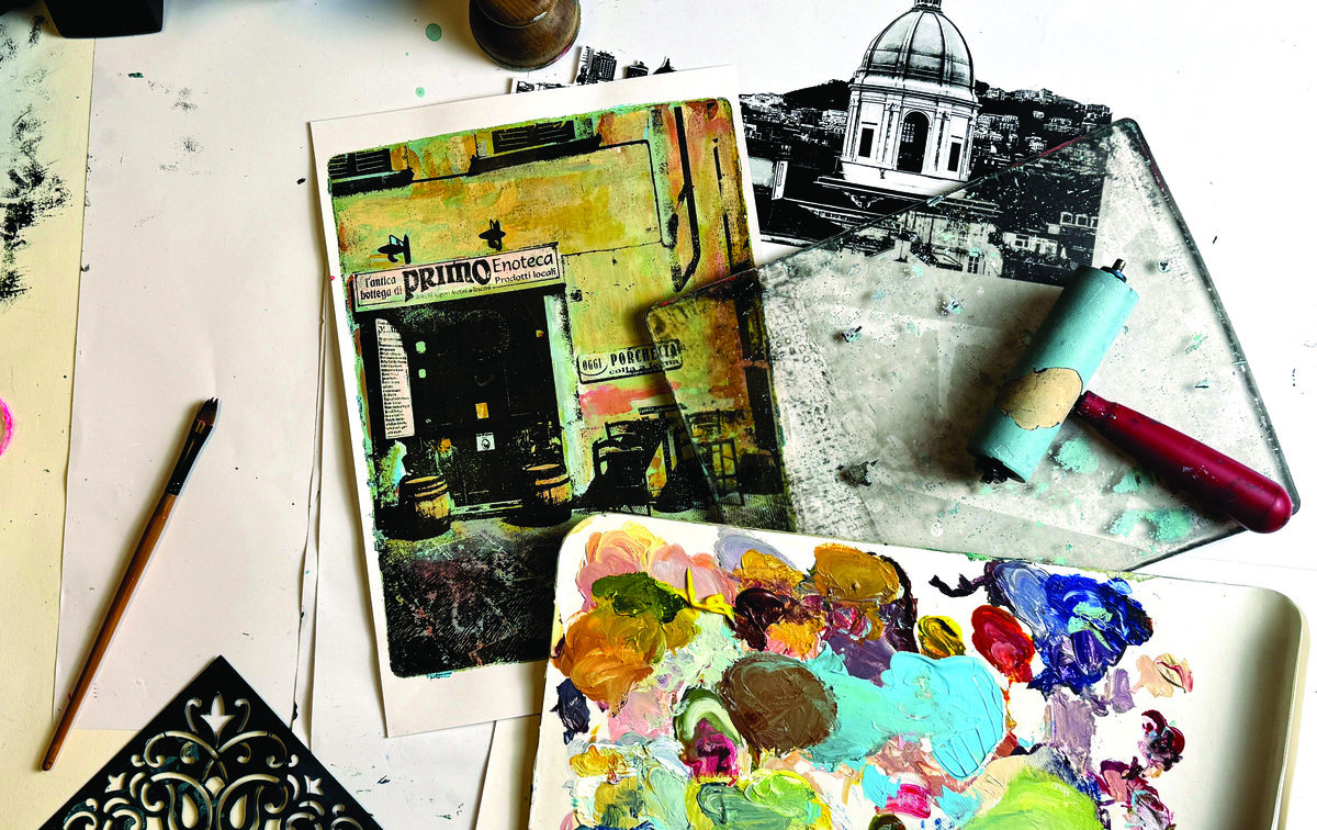 Gelli print supplies